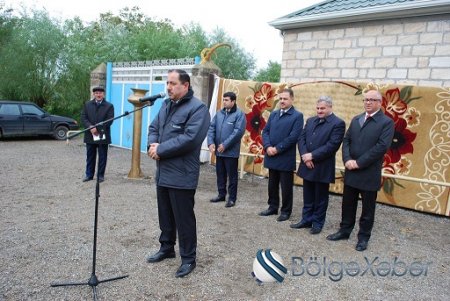 Tərtərin daha bir kəndinə təbii qaz verildi-FOTOLAR Tərtərin daha bir kəndinə təbii qaz verildi-FOTOLAR