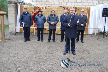 Tərtərin daha bir kəndinə təbii qaz verildi-FOTOLAR