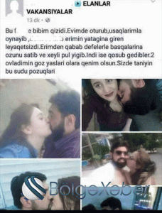 Azərbaycanda ŞOK: Qadın bibisi qızı ilə ərinin xəyanət görüntülərini yaydı - FOTOLAR