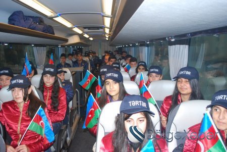Tərtərdə “Ölkəmizi tanıyaq” tur-aksiyaya iştirakçıları yola salındı - FOTOLAR