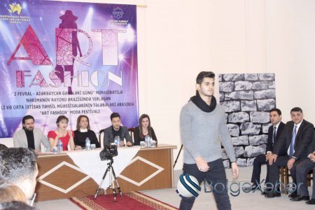 Nərimanov rayonunda “Art fashion - 2017” moda festivalı keçirilib - FOTOLAR