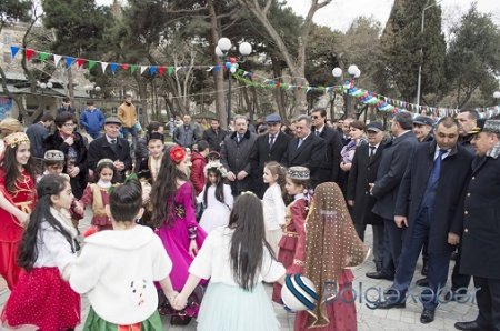 Novruz bayramı münasibəti ilə təntənəli bayram tədbiri keçirilib-FOTO