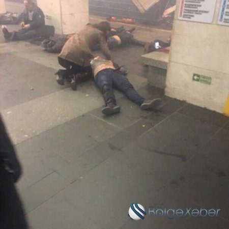 Rusiyanın Sank-Peterburq şəhərində metroda 2 partlayış, 10 ölü, 50 yaralı - Fotolar+Video