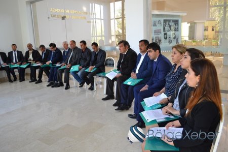  Hacıqabul rayonunda “Pilot Regional İnkişaf Proqramı” ilə bağlı  seminar keçirilib-FOTO