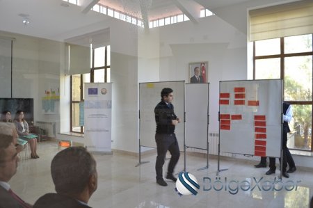  Hacıqabul rayonunda “Pilot Regional İnkişaf Proqramı” ilə bağlı  seminar keçirilib-FOTO