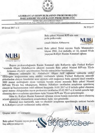 Nəriman Əliyevin qohumunun 300 000 aldığını təsdiqləyən sənəd ortaya çıxdı - FAKT