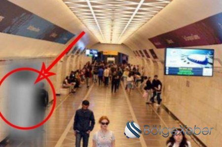 Bakı metrosunda gizli telefon var - Dəstəyi götürən zaman…