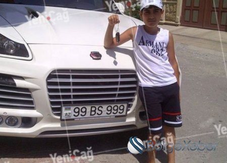 “Porsche” ilə 2 uşaq anasını öldürən biznesmen oğlunun 12 yaşındakı sərgüzəştləri – FOTO
