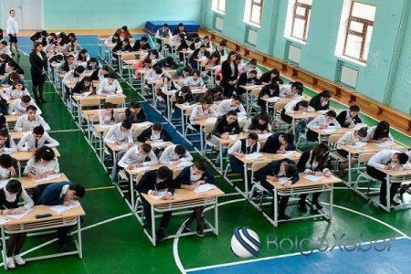 Bu gün 3000-dən çox şagird imtahan verir