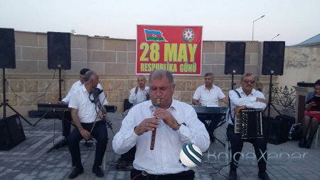 28 may -Respublika günü münasibəti ilə konsert-Hacıqabulda(FOTO)