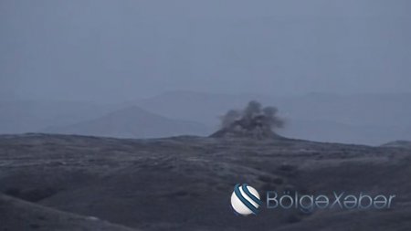 Ermənistan silahlı qüvvələrinin iki hərbi obyekti dağıdıldı SON DƏQİQƏ! -VİDEO