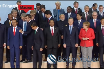 Prezidentlər Trampı küncdə qoydular, Makron qarşıdrumanı güclə önlədi – G20-dən komediya kimi görüntülər – VİDEO