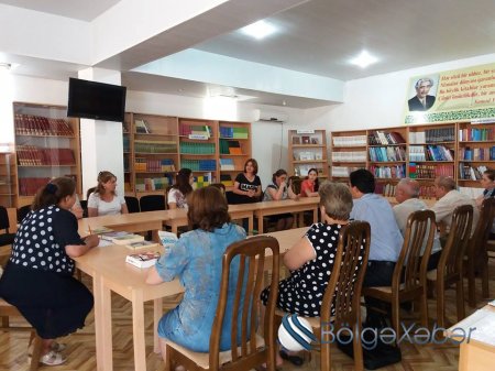 Bərdə rayon MKS-də yeni kitabların təqdimatı keçirilib-FOTO Bərdə rayon MKS-də yeni kitabların təqdimatı keçirilib-FOTO
