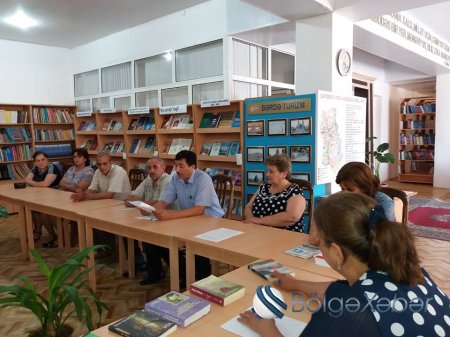 Bərdə rayon MKS-də yeni kitabların təqdimatı keçirilib-FOTO Bərdə rayon MKS-də yeni kitabların təqdimatı keçirilib-FOTO