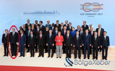 Prezidentlər Trampı küncdə qoydular, Makron qarşıdrumanı güclə önlədi – G20-dən komediya kimi görüntülər – VİDEO