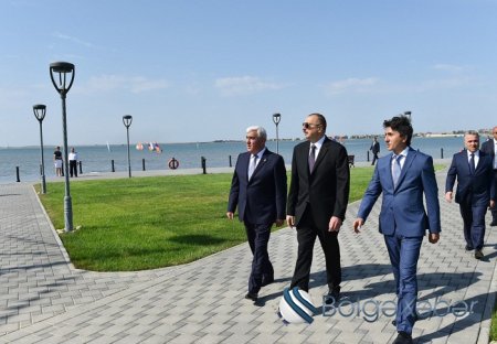Prezident Pirallahıda açılışlar etdi - Fotolar Prezident Pirallahıda açılışlar etdi - Fotolar