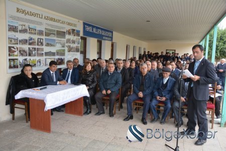 İsmayılbəyli kəndində səyyar qəbul-görüş keçirildi - Tərtərdə İsmayılbəyli kəndində səyyar qəbul-görüş keçirildi - Tərtərdə