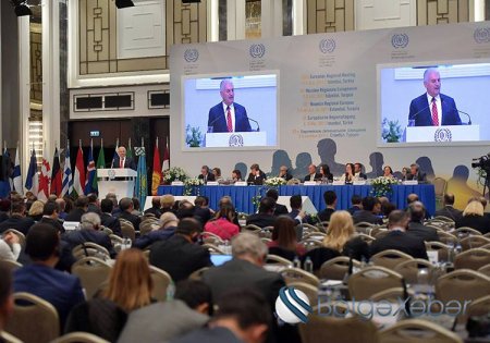 Səlim Müslümov BƏT-in 10-cu Avropa Regional İclasında çıxış edib-FOTO Səlim Müslümov BƏT-in 10-cu Avropa Regional İclasında çıxış edib-FOTO