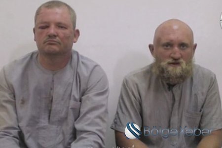 İŞİD iki rusiyalı hərbçini əsir götürdü – VİDEO