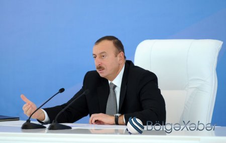 Azərbaycan prezidenti MDB sammitində çıxış edib