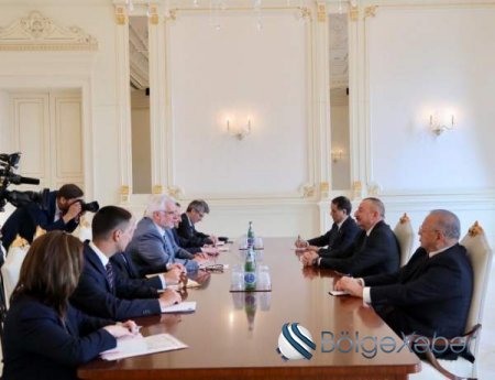 Prezident İlham Əliyev Polşanın Xarici İşlər nazirini qəbul etdi - FOTO