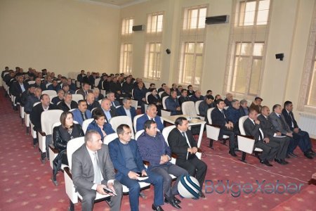 Tərtərdə torpaqlardan istifadəyə və onların mühafizəsinə dair işgüzar forum keçirilib