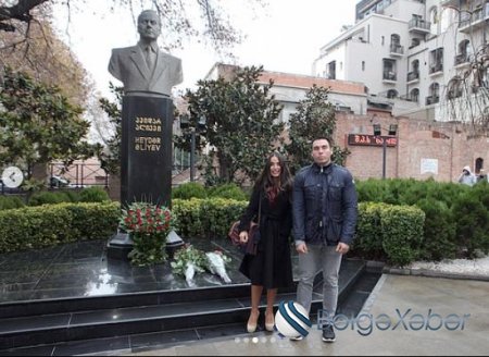 Leyla Əliyevanın babası ilə bağlı paylaşımı - FOTOLAR