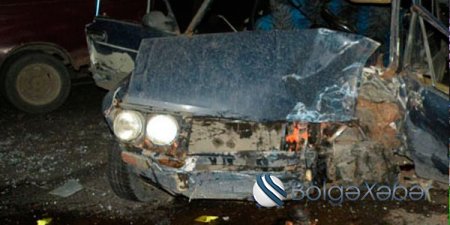Goranboyda ağır yol qəzası: 3 nəfər öldü