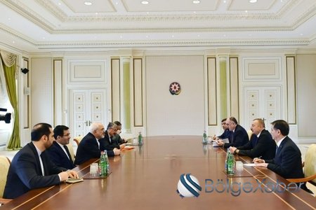 Azərbaycan prezidenti İran XİN rəhbərini qəbul edib