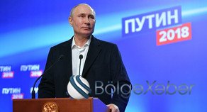 Rusiyada prezident seçkilərinin yekun nəticələri açıqlanıb, Putin 76,69% səs toplayıb