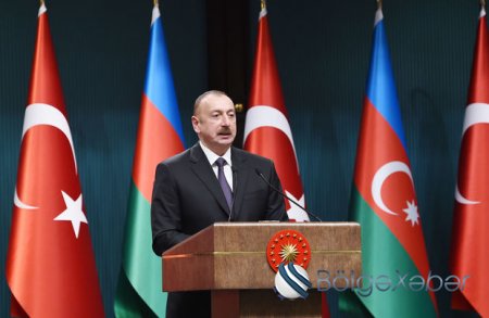İlham Əliyev: Türkiyə dünya miqyasında bir gücdür