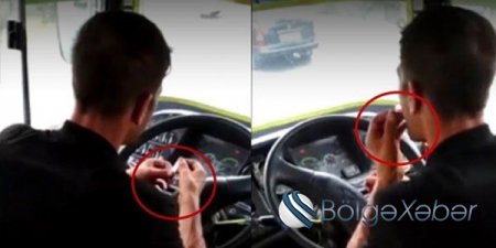 Bakıda sükan arxasında narkotik maddə qəbul edən sürücü həbs olundu – Video