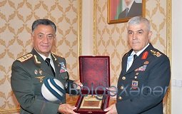 Türkiyənin ordu generalı Bakıya gəldi-FOTO