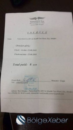 Altıağacdakı “Cənnət bağı” nda saxta ödəniş sənədi ələ keçib... - FOTOLAR