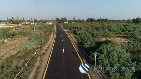 Prezident İlham Əliyev İmişli-Otuziki-Qaraqaşlı avtomobil yolunun açılışında iştirak edib - FOTOLAR