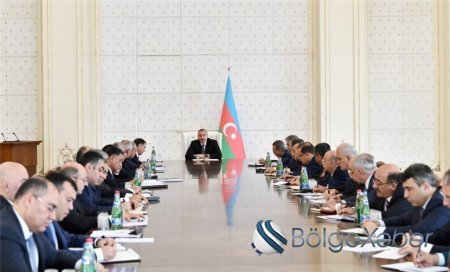 Prezident İlham Əliyevin sədrliyi ilə Nazirlər Kabinetinin iclası keçirilib - FOTOLAR