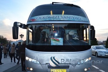 Quba-Qusar-Xaçmaz bölgəsinə səfər edən tərtərli məktəblilər səfərlərini uğurla başa vurdular