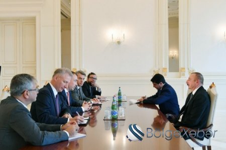 Prezident İlham Əliyev Avropa İttifaqının xüsusi nümayəndəsini qəbul edib