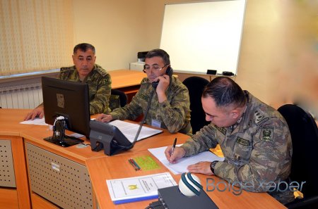 Ordumuzda komanda-qərargah hərb oyunları başladı - Video