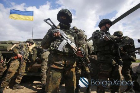 Ukrayna ordusu döyüş vəziyyətinə gətirildi