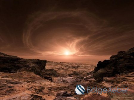 Mars küləyinin səsi yayıldı - VİDEO