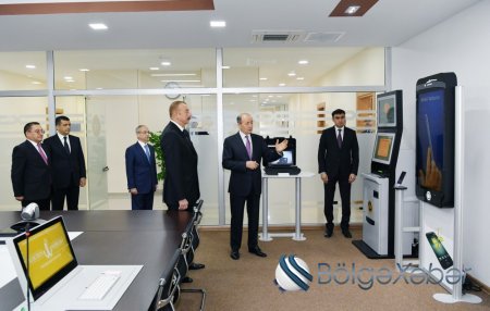 Prezident Binəqədi Rayon Məhkəməsinin yeni inzibati binasının açılışında iştirak edib 