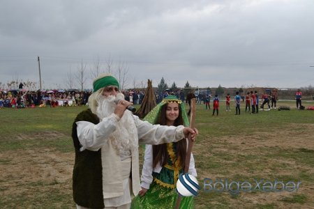 Hacıqabul rayonunda “Novruz” şənliyi  qeyd olunur-FOTO