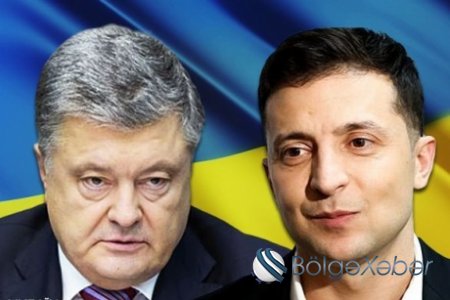 Ukraynada səslərin 100%-i sayıldı - Zelenski və Poroşenko 2-ci tura çıxdı