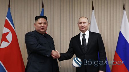 Vladimir Putin və Kim Çen In Koreya yarımadasındakı vəziyyəti müzakirə ediblər