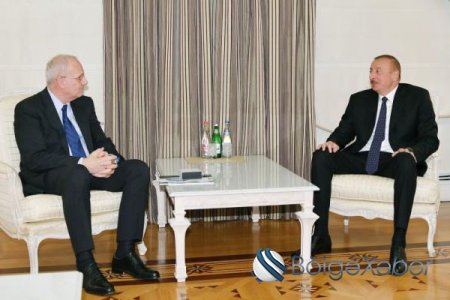İlham Əliyev federasiya prezidentini qəbul edib