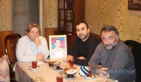 Peyman Sadıqov bir neçə şəhid ailəsini evlərində ziyarət edib - FOTO