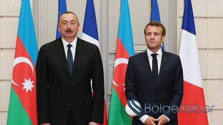 Emmanuel Makron Prezident İlham Əliyevə zəng edib
