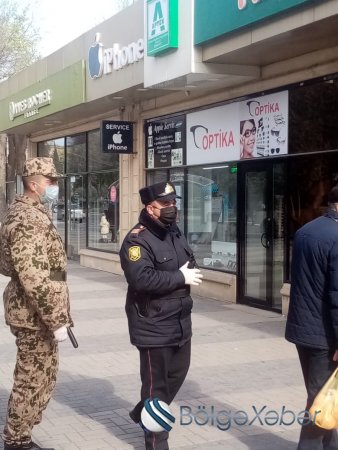 Sumqayıtda karantin rejiminə fasiləsiz olaraq nəzarət edilir-FOTO