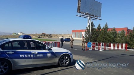 Şirvan və Sabirabad polisi xüsusi karantin rejimi qaydalarına ciddi nəzarət edir (FOTO)